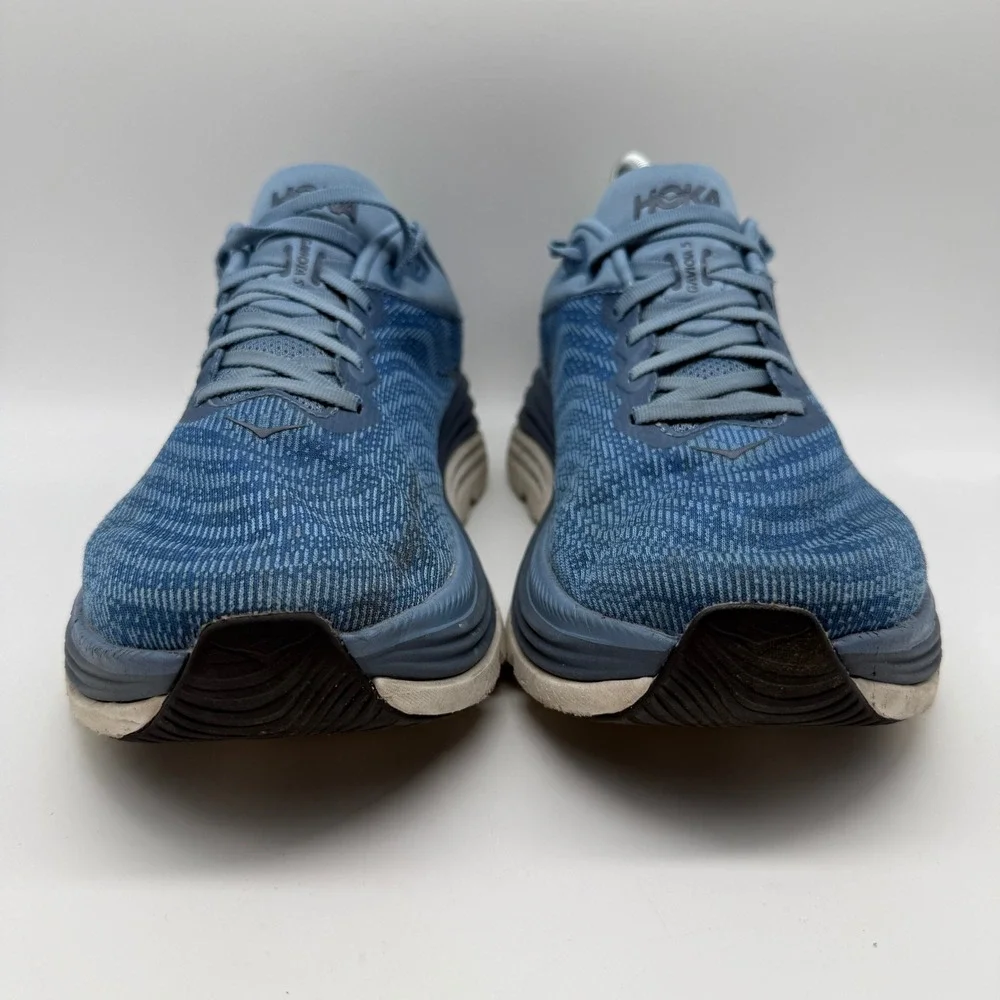 Hoka Gaviota 5 Men 11.5 Blue Stability Running Shoes 1127929 DHN